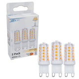 G9 LED Capsule 3 stuks - Warmwit 2700K - 3,5W - 300 Lumen - Dimbaar