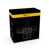LED hoofdlamp koelwit 5000K dimbaar - 400 lumen - IP44 waterdicht - zoomfunctie