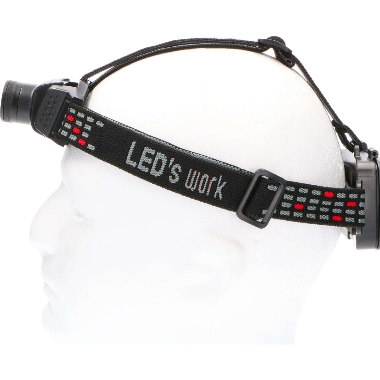 LED hoofdlamp koelwit 5000K dimbaar - 400 lumen - IP44 waterdicht - zoomfunctie