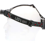 LED hoofdlamp koelwit 5000K dimbaar - 400 lumen - IP44 waterdicht - zoomfunctie