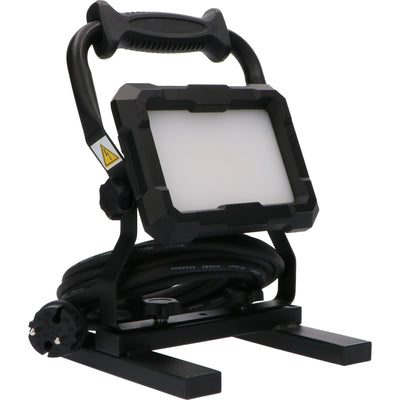 Projecteur de chantier LED professionnel LED’s Work 2850 - Testé pour les conditions difficiles - Câble de 5 mètres - 30W - IP65