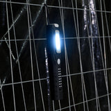 Lampe baladeuse LED sur batterie, 300 lumens - blanc lumière du jour 6500 K - rechargeable - aimant - 2 crochets - IP20
