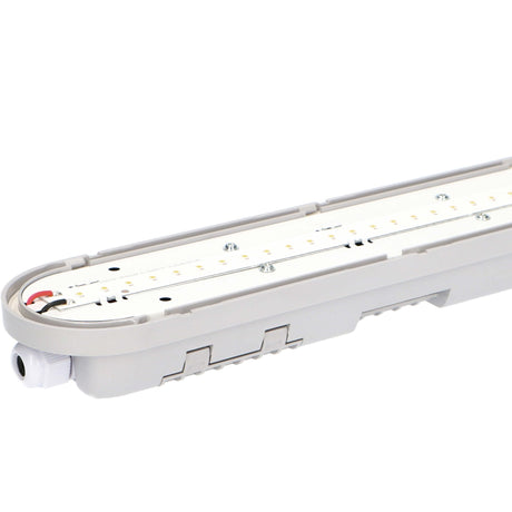Luminaire LED professionnel pour tube fluorescent 150cm – adapté à l'intérieur et à l'extérieur – 3960 lumen – IP65 étanche
