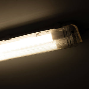 Proventa dubbele LED TL verlichting 60 cm – Incl. 2 LED TL buizen – IP65 waterdicht – 2160 lumen