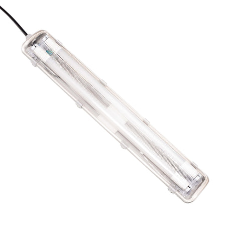 Double éclairage LED pour tubes fluorescents Proventa 60cm – 2 tubes LED inclus – IP65 étanche – 2160 lumen