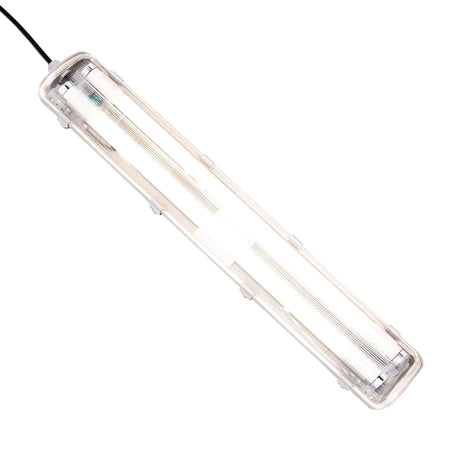 Double éclairage LED pour tubes fluorescents Proventa 60cm – 2 tubes LED inclus – IP65 étanche – 2160 lumen