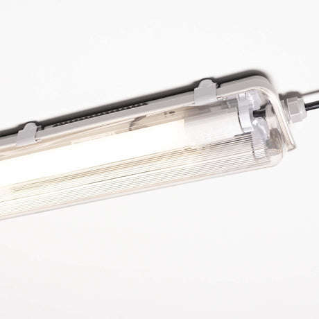 Double éclairage LED pour tubes fluorescents Proventa 60cm – 2 tubes LED inclus – IP65 étanche – 2160 lumen