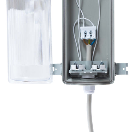 Double éclairage LED pour tubes fluorescents Proventa 60cm – 2 tubes LED inclus – IP65 étanche – 2160 lumen
