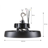 High Bay LED 200W - 38400 Lumen - 4000K - IP65 - Dimbaar - Energielabel A