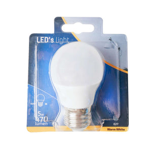 Ampoule LED Proventa avec grand culot E27 - diamètre de 45 mm - ampoule poire G45