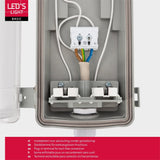 Proventa LED TL dubbel armatuur met 2 buizen 150 cm - Koud wit licht 6500 K - Waterdicht - Complete set