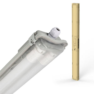 LED Vochtbestendig armatuur - 3600 lm - 35W - Koelwit 4000K - 120° - IP65 - IK06 - 120cm - 230V