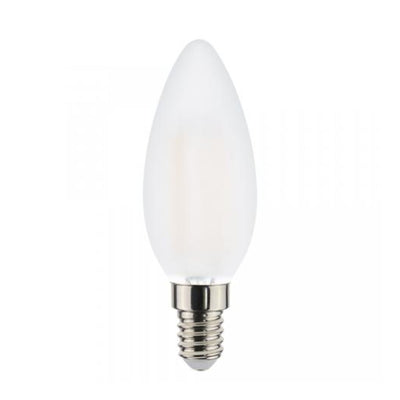 Proventa Longlife LED Candle ledlamp met kleine E14 fitting - Model frosted - _ 35 mm