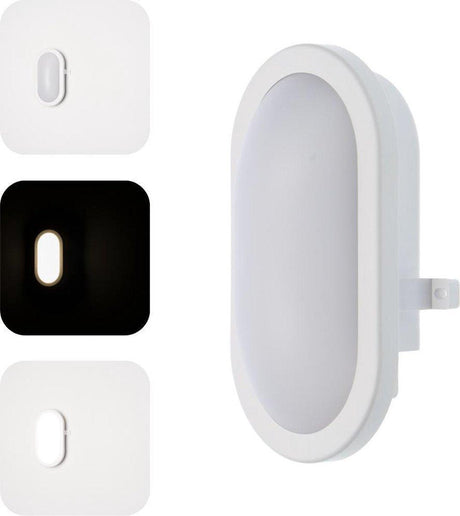 Lampe extérieure LED Bull Eye Proventa - Modèle ovale d’applique murale pour extérieur