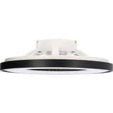 LED plafondventilator premium 4300 lumen - 37W - instelbaar 2000K-4000K - afstandsbediening - Lumileds - 60cm - zwart/wit