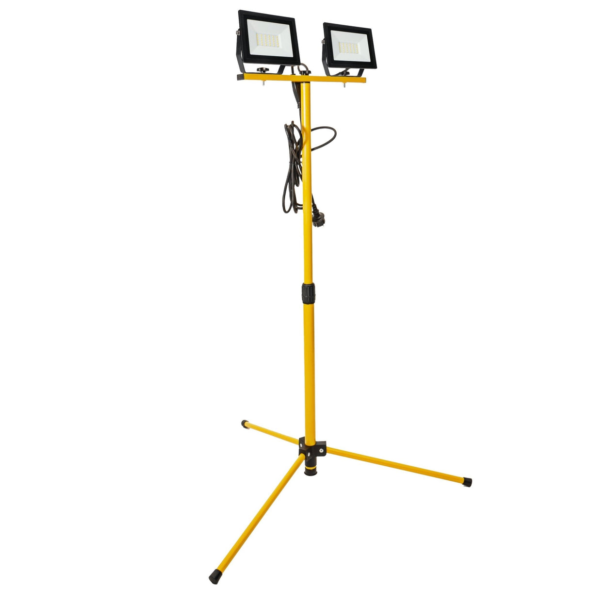 LED Werklamp Statief 6370 lumen - 60W - Koelwit 4000K - IP54 - Verstelbaar 120cm