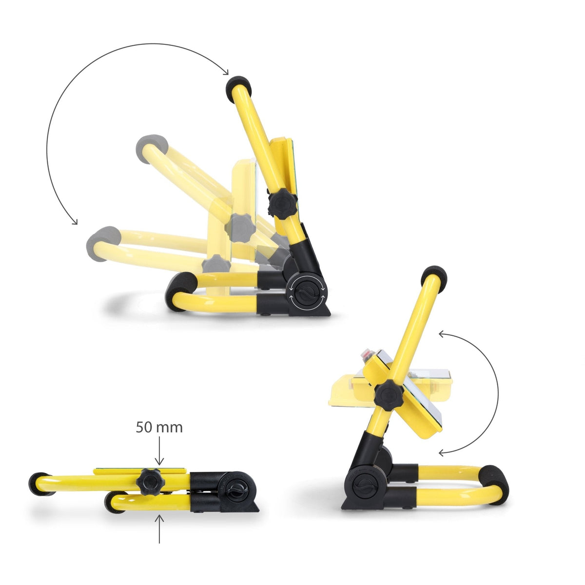 LED's Work Bouwlamp 700 - Inklapbaar & Draaibaar - Stof- en waterbestendig - 10W