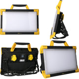 LED Werklamp 9200 lumen - 80W - Koelwit 4000K - 2 Stopcontacten - IP54 Waterdicht