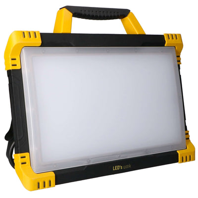 LED Werklamp 9200 lumen - 80W - Koelwit 4000K - 2 Stopcontacten - IP54 Waterdicht