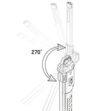 Lampe d'inspection rechargeable LED's Work 300 - Lampe d'inspection - Rabattable et sans fil - Avec aimant et crochet