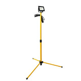 LED Bouwlamp op Statief - 1700 Lumen - 20W - Koelwit 4000K - Verstelbaar tot 120cm - IP54 IK06