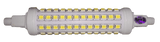 R7s LED lamp | 118x22mm | 10W=100W | warmwit 2700K | dimbaar - LEDPLANET.NL