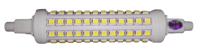 R7s LED lamp | 118x22mm | 10W=100W | warmwit 3000K | dimbaar - LEDPLANET.NL