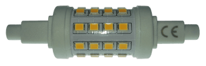 R7s LED lamp | 78x22mm | 5W=50W | koelwit 4000K | dimbaar