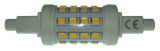 R7s LED lamp | 78x22mm | 5W=50W | warmwit 2700K | dimbaar - LEDPLANET.NL