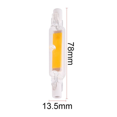 R7s staaflamp koelwit 4000K | 78x14mm | LED 4W=40W halogeenlicht - 400 Lumen - LEDPLANET.NL