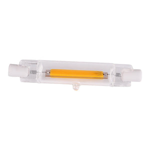 Lampe tubulaire R7s blanc froid 4000K | 78x14mm | LED 4W=40W éclairage halogène - 400 lumens