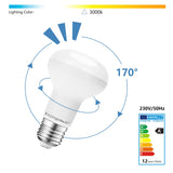 Reflectorlamp E27 | R80 spiegellamp | LED 12W=66W gloeilamp - 900 Lumen | warmwit 3000K - LEDPLANET.NL