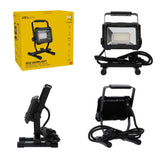 LED Werklamp 2500 lumen - 30W - Koelwit 4000K - IP65 Waterdicht - 1,5m Kabel - Aluminium