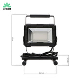LED Werklamp 4200 lumen - 50W - Koelwit 4000K - IP65 Waterdicht - 1,5m Kabel
