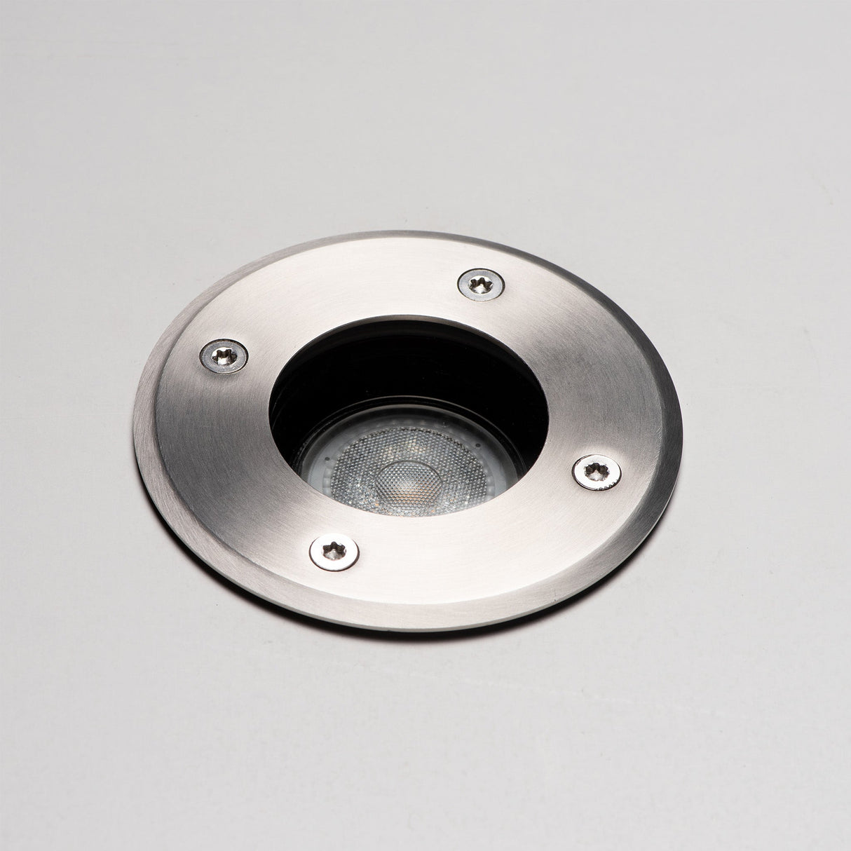 LED Grondspot Inbouw Rond - GU10 Fitting - Max 35W - IP67 Waterdicht - Berijdbaar 1500kg - Zwart