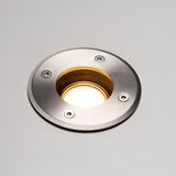 LED Grondspot Inbouw Rond - GU10 Fitting - Max 35W - IP67 Waterdicht - Berijdbaar 1500kg - Zwart