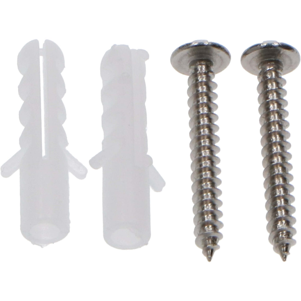 Spot mural extérieur LED - 2 douilles GU10 - Éclairage haut et bas - IP44 - Acier inoxydable - Argent