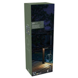 LED Solar Lantaarnpaal 600 Lumen - Bewegingssensor - 3 Standen - RVS - Zwart