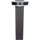 LED Solar Lantaarnpaal 600 Lumen - Bewegingssensor - 3 Standen - RVS - Zwart
