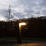 LED Solar Tuinlamp 600 lumen - Warmwit 2700K - Bewegingssensor - IP44 - RVS - Zwart