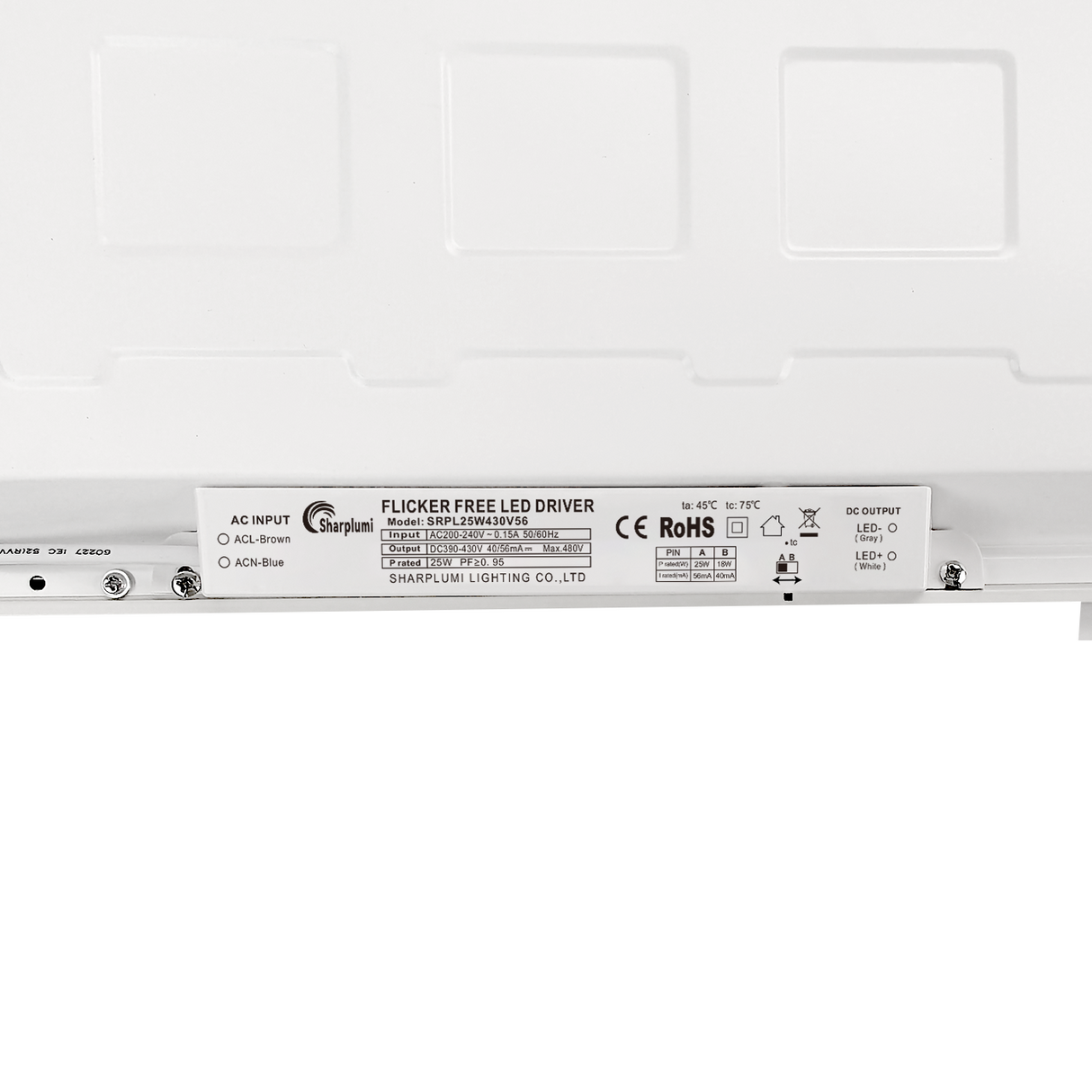 LED paneel 60x60cm 4000lm 4000K IP20 Blls
