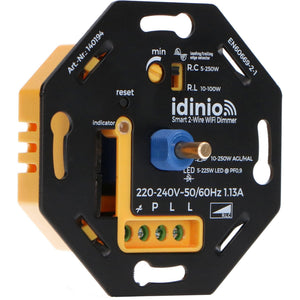 Variateur LED WiFi connecté - 250W - Contrôle via application - Coupure et début de phase - Noir