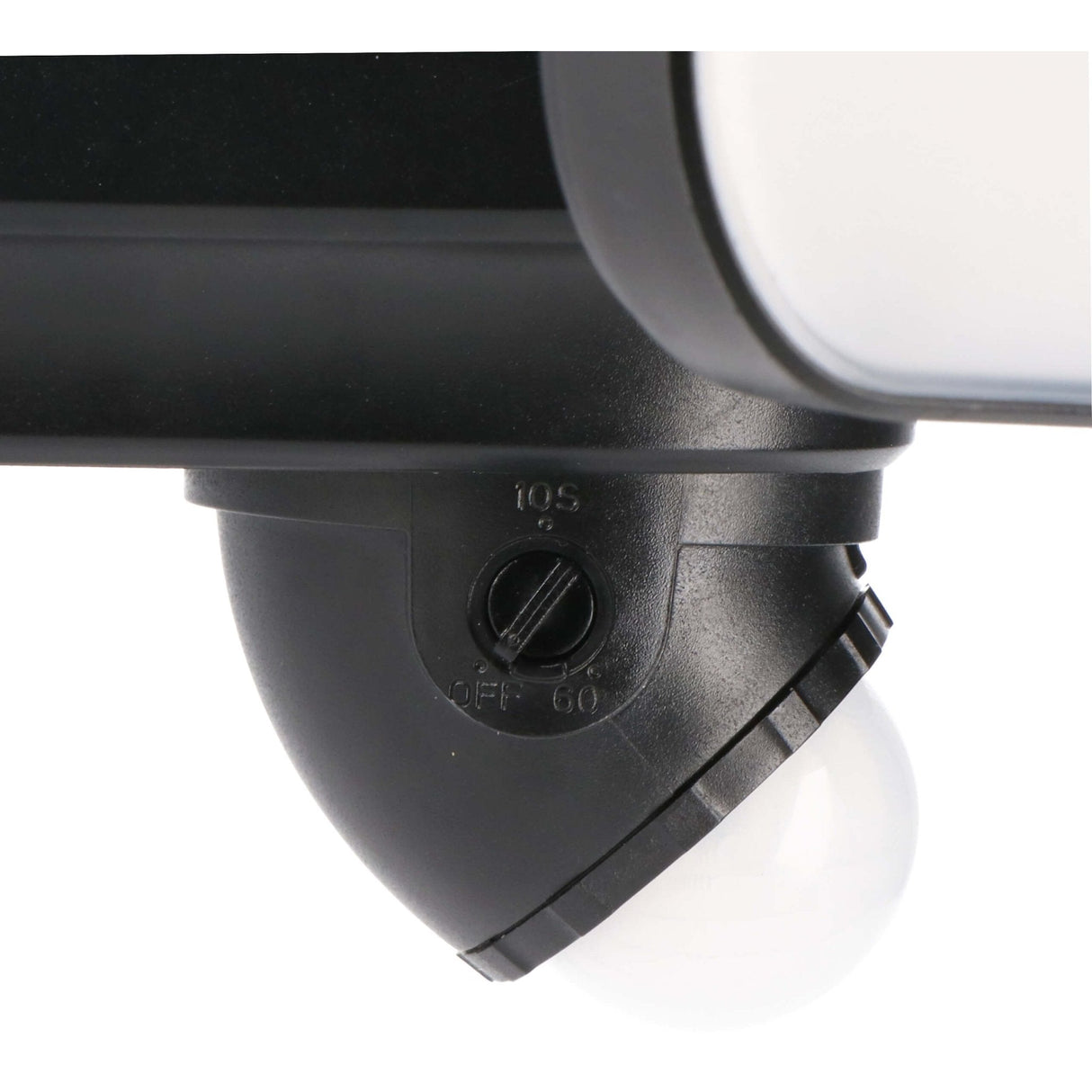 LED solar schijnwerper 1000 lumen - koelwit 5000K - bewegingssensor - afneembaar zonnepaneel - IP44 waterdicht - zwart - 230V