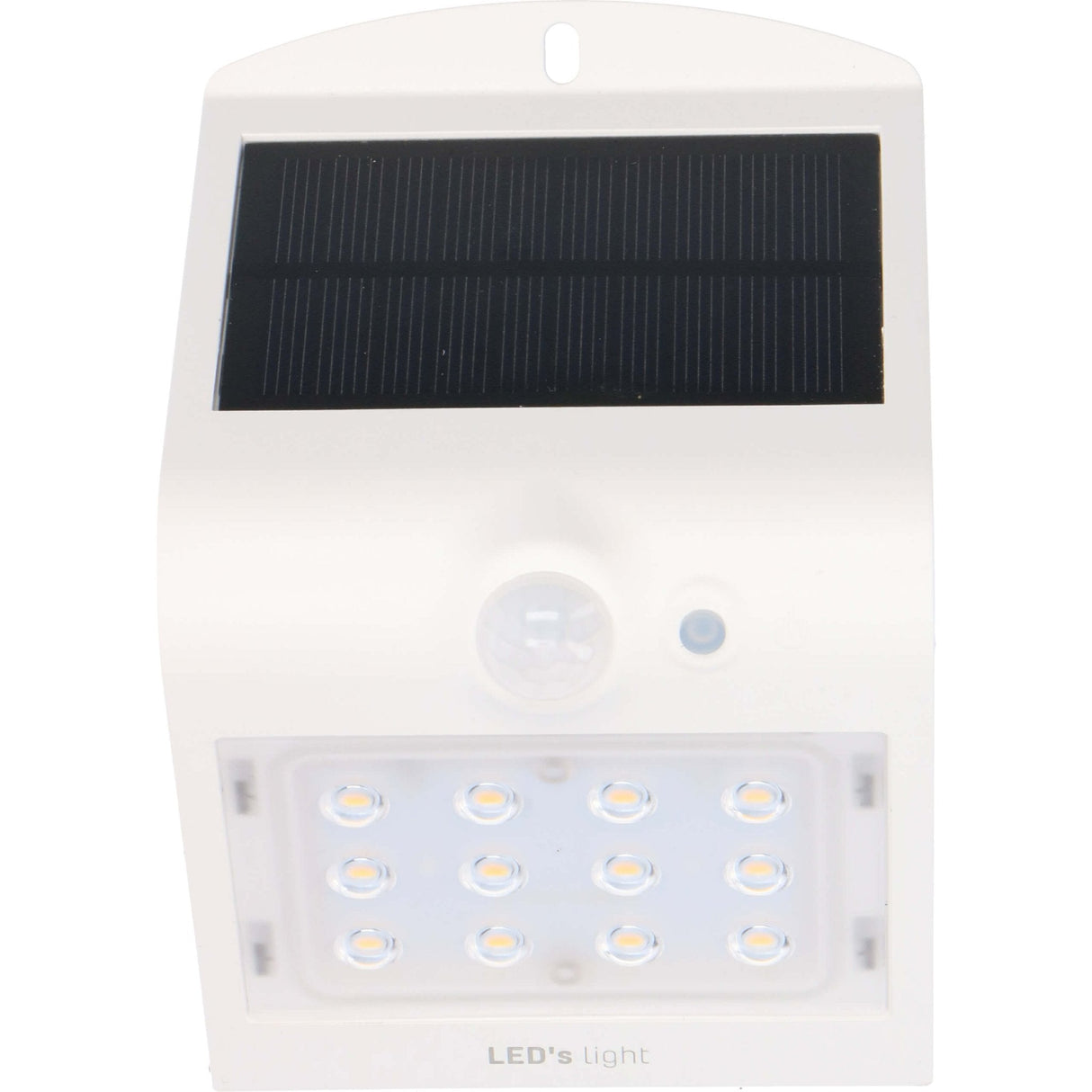 Solar LED Wandlamp met Bewegingssensor 220 - 3 lichtstanden - Automatisch aan/uit - Wit