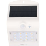 Solar LED Wandlamp met Bewegingssensor 220 - 3 lichtstanden - Automatisch aan/uit - Wit