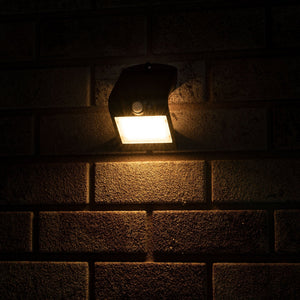 Solar LED Buitenlamp 220 lumen - 3000K - Bewegingssensor - 3 Standen - IP65