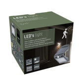 Solar LED Buitenlamp 220 lumen - 3000K - Bewegingssensor - 3 Standen - IP65