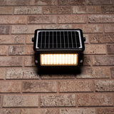 Solar LED Schijnwerper - 1080 Lumen - Bewegingssensor - Warmwit 3000K - IP65 - Draadloos - Zwart