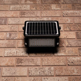 Solar LED Schijnwerper - 1080 Lumen - Bewegingssensor - Warmwit 3000K - IP65 - Draadloos - Zwart