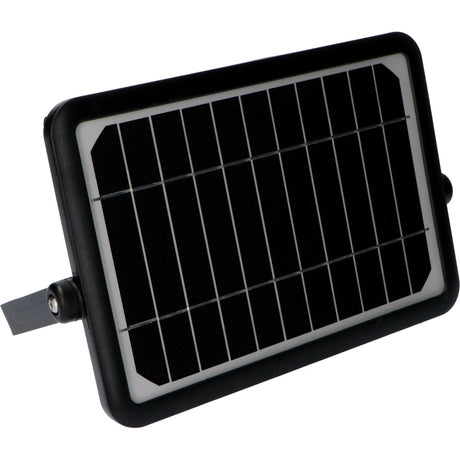 Projecteur LED solaire - 1080 lumens - Capteur de mouvement - Blanc chaud 3000K - IP65 - Sans fil - Noir